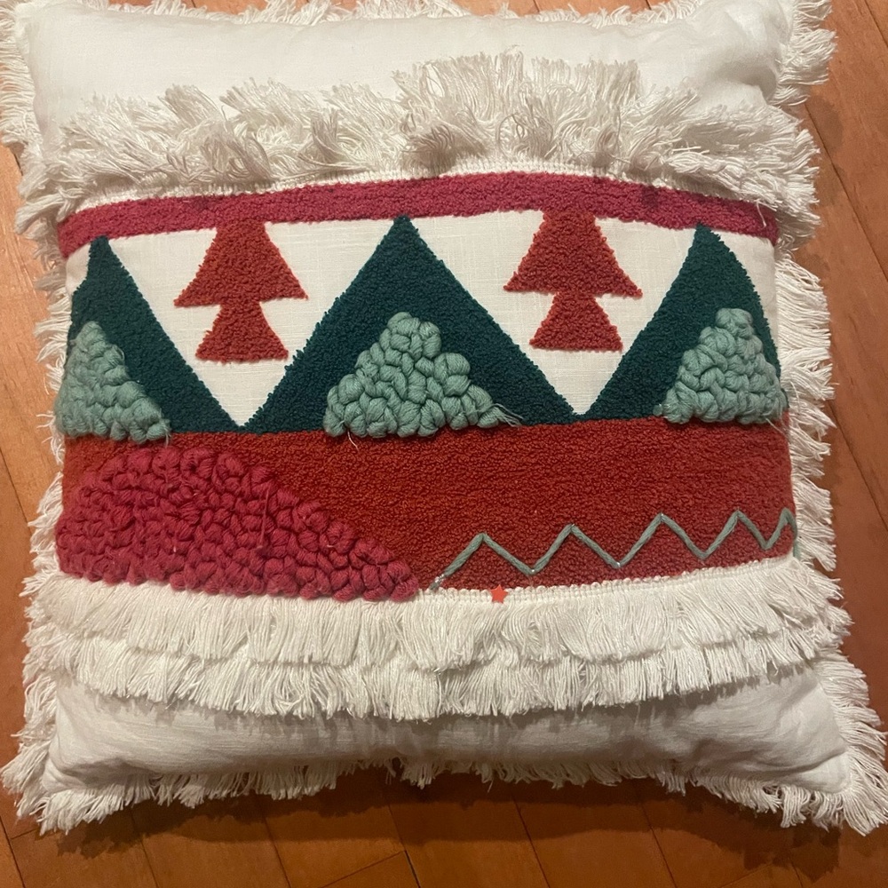 Festive Multicolor Decorative Pillow